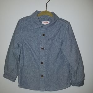 Cat&Jack denim shirt size 3t